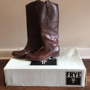 Melissa Button Boot Dark Brown